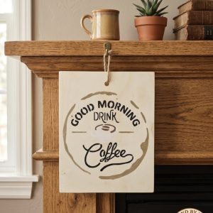 Handcrafted Wooden Kitchen Sign